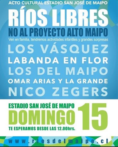 Rios Libres 15 de Junio Estadio San José de Maipo